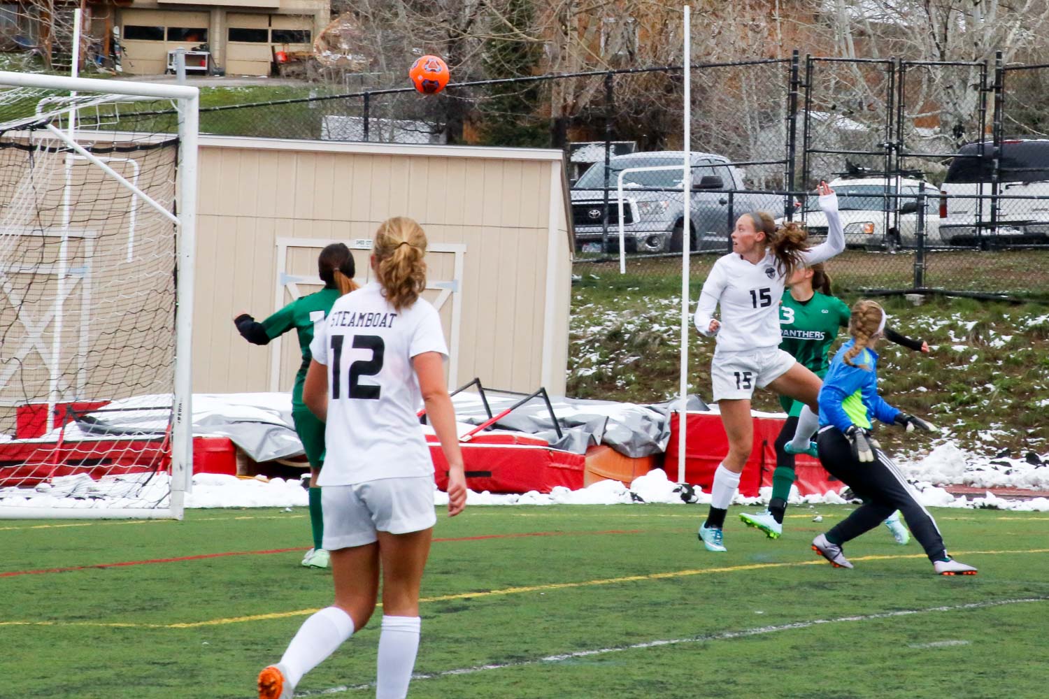 Delaney Moon's Header proved to be Game Winner against Delta.