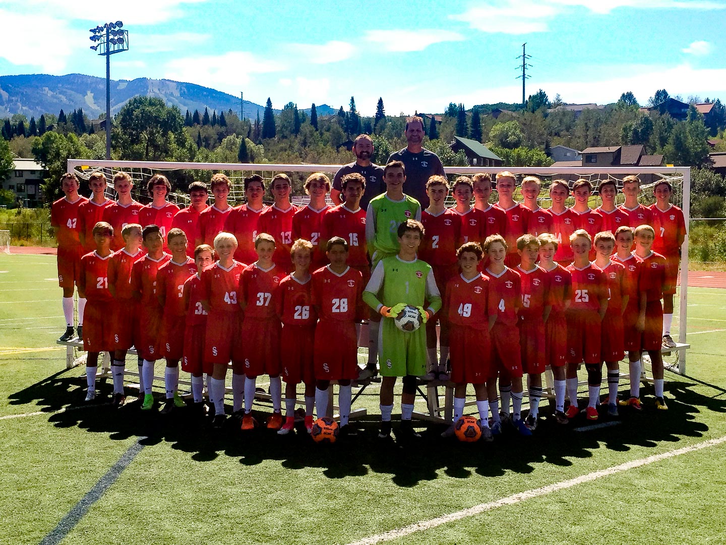 Steamboat Springs High School Men's Team 2017